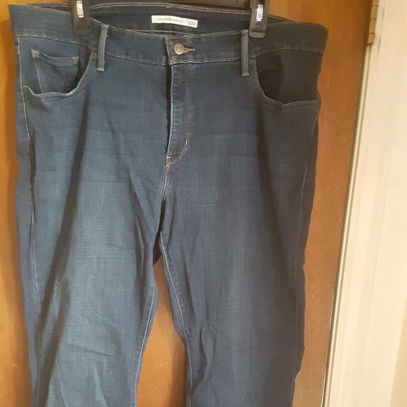 levi shaping bootcut jeans 22w - Modified - Picture 1 of 8